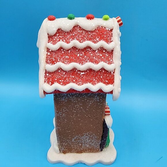 Gingerbread House Gingerbread Man Peppmermit Faux Cookie Frosted Glitter v2 - Picture 5 of 8
